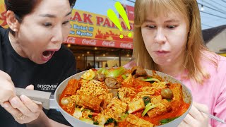 Mukbang Seblak 12 Topping Full! Kakak Ipar Bule Auto K.O?! π€£πΆ
