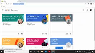 Parent Guide to Join Google meet within Google Classroom