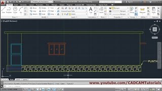 AutoCAD House Elevation Tutorial