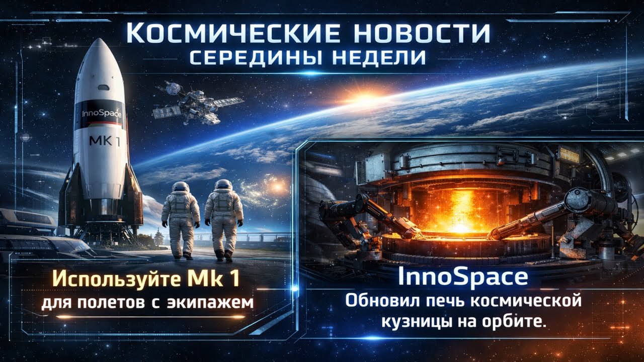 🚀🛰️ Космические новости середины недели