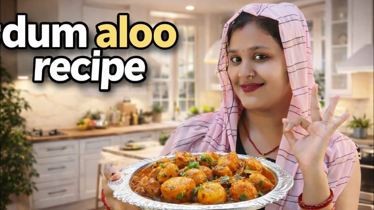 Dum Aloo Recipe | Restaurant Style Dum Aloo at Home 😍