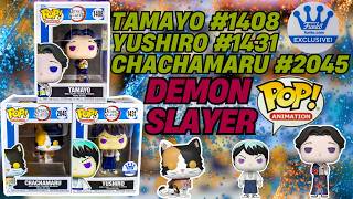 DEMON SLAYER FUNKO POP TAMAYO YUSHIRO CHACHAMARU FUNKO SHOP
