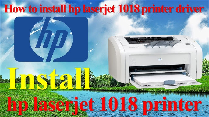 landsby udtrykkeligt Endelig How to install hp laserjet 1018 printer driver in Windows 10, 8, 7 manually  - YouTube
