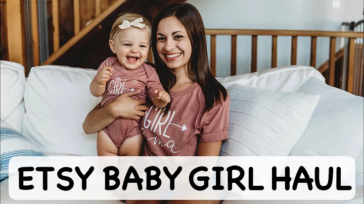 Adorable Baby Girl Clothing Haul - Unboxing 13 FREE Etsy & Boutique Packages!