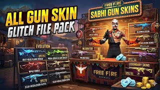 ✨ALL GUN SKINS GLITCH FILE ⚡ ALL IN ONE ✅ UPDATED FILE ✅