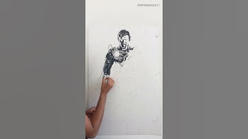 How to draw Thor painting 🤯 part -1 Avangers endgame ( Thor ) || Thor attitude. #thor #avengers