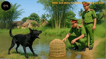 Chú Chó Nghiệp Vụ SỦA VÀO LỒNG TRE TRÔI SÔNG, Vạch Trần TỘI ÁC GÂY ÁM ẢNH CẢ THỊ TRẤN|CA Truyện