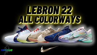 Every Nike LeBron 22 Colorway