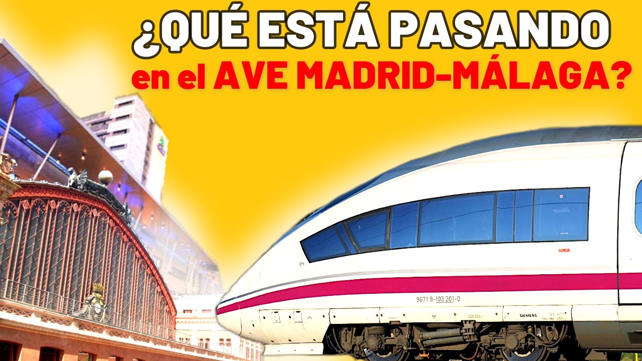 ⛔️ ADIF PONE FECHA para la REAPERTURA de la LAV entre MADRID MÁLAGA / Obras Talud Álora Abdalajís⛔️