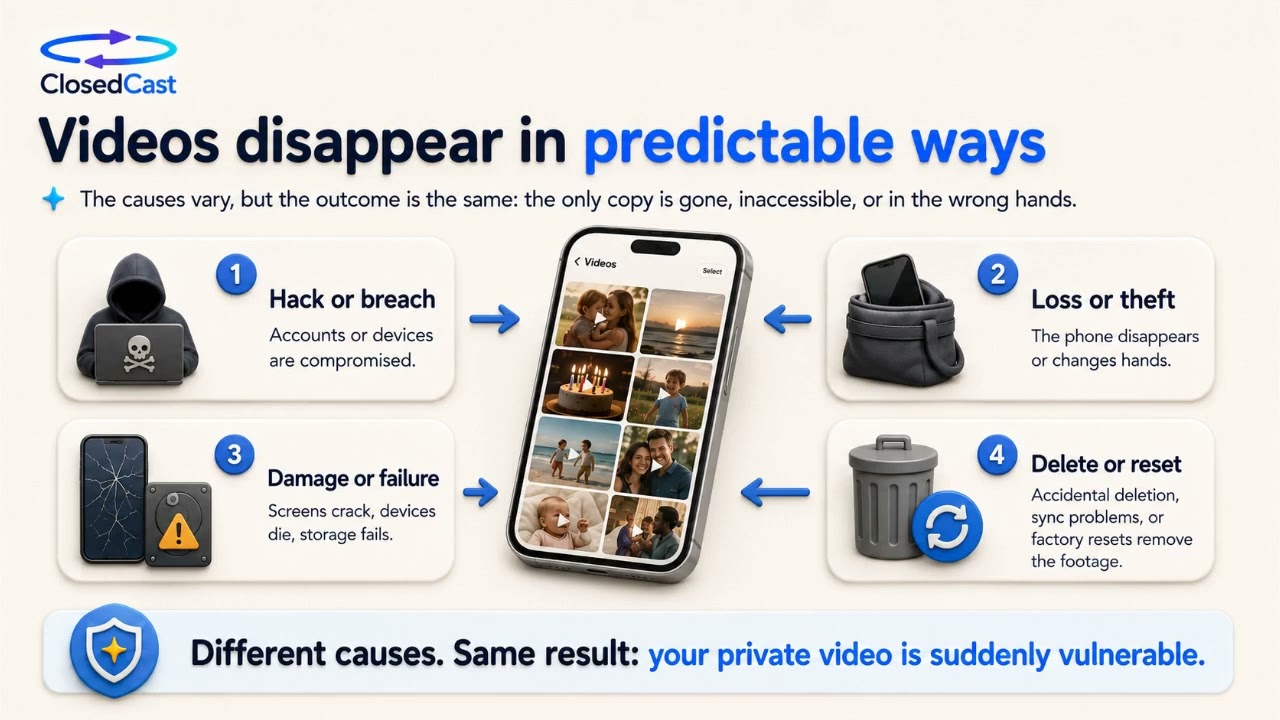 Protecting private videos: why your phone isn't enough