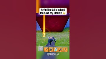 Kevin The Cube helped me escape 😭🙏 #fortnite #fortniteshorts #gaming