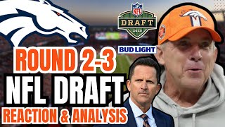 2025 NFL Draft Round 2-3 LIVE Reaction & Analysis W/ Pick Spoilers!! | Denver Broncos Syndicate