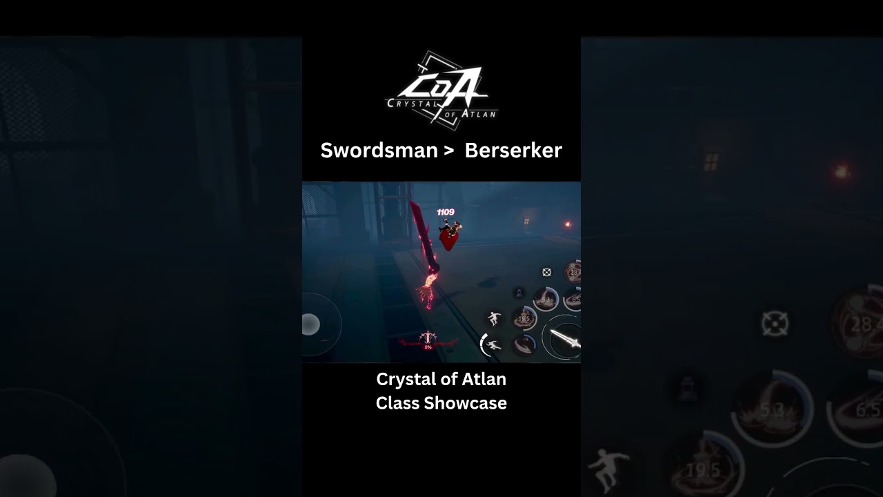 Crystal Of Atlan Class Highlights - Berserker