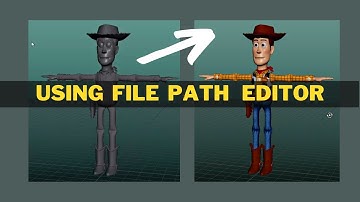How to Link textures in Autodesk Maya #Shorts