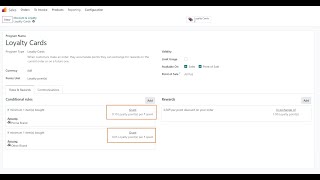 How to setup Loyalty Points Earning and Redemption for repetitive business from customers in Odoo