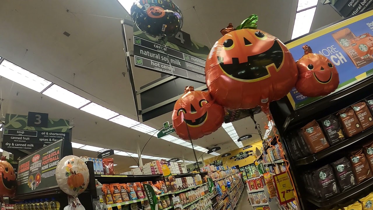 Halloween and Fall Balloons at Ralph's Market YouTube