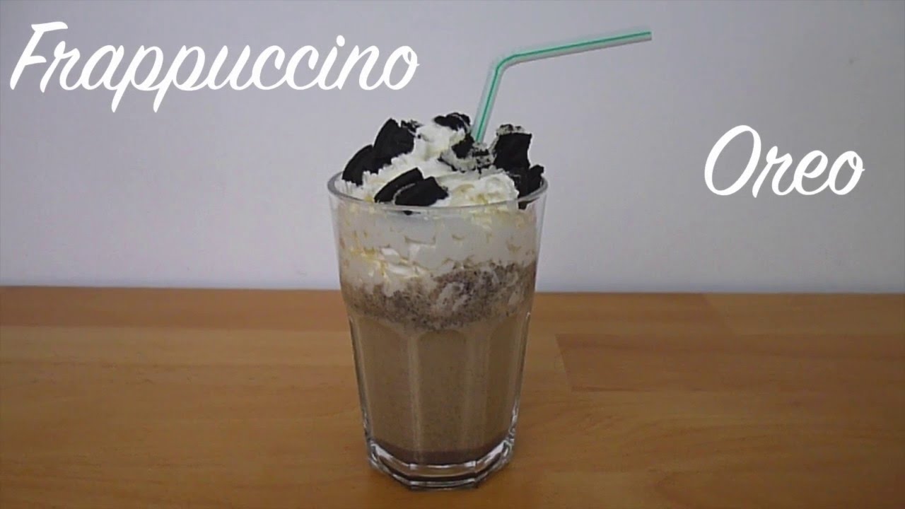 Frappuccino Oreo façon Starbucks ( recette rapide et simple ) YouTube