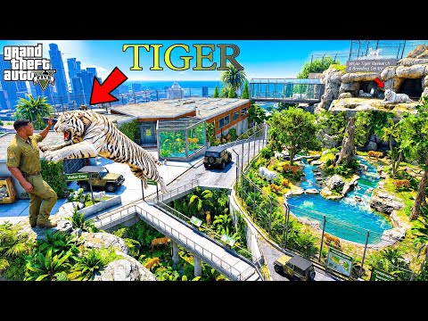 Franklin Build Tigers Sanctuary in GTA 5 