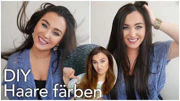 Kann man sich die Haare selber Färben?