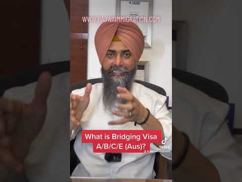 What is Bridging Visa A/B/C/E?