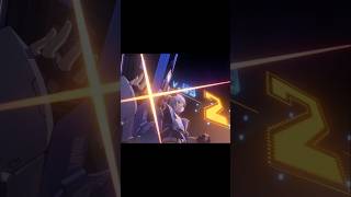 Silver wolf level 999 transform and completely beats up Meanie Kiddie. #honkaistarrail #shorts