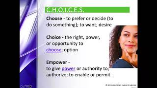 Choose your Results! Company Training! Evolution Travel