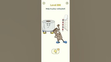 Answer Games DOP 2 Level 388 | Delete One Part Level 388 Walkthrough Help To VolleyBall