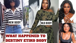 Famous Actress Destiny Etiko Weight Loss Breaks The Internet As Fans Blast Her Over Slim Tea Profile