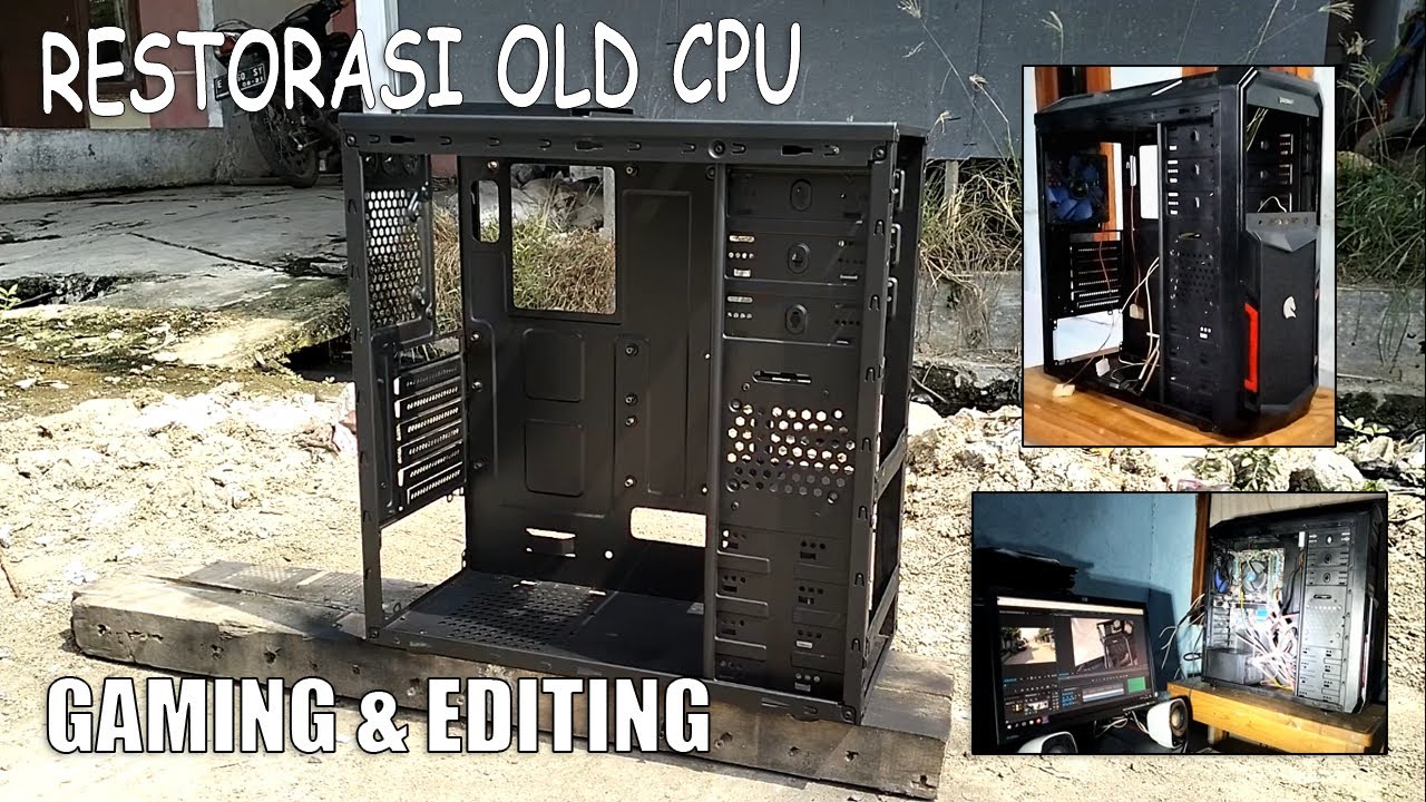 Pemulihan Kembali CPU Lama untuk Permainan & Pengeditan | Pengaturan SSD i5 & 128GB!