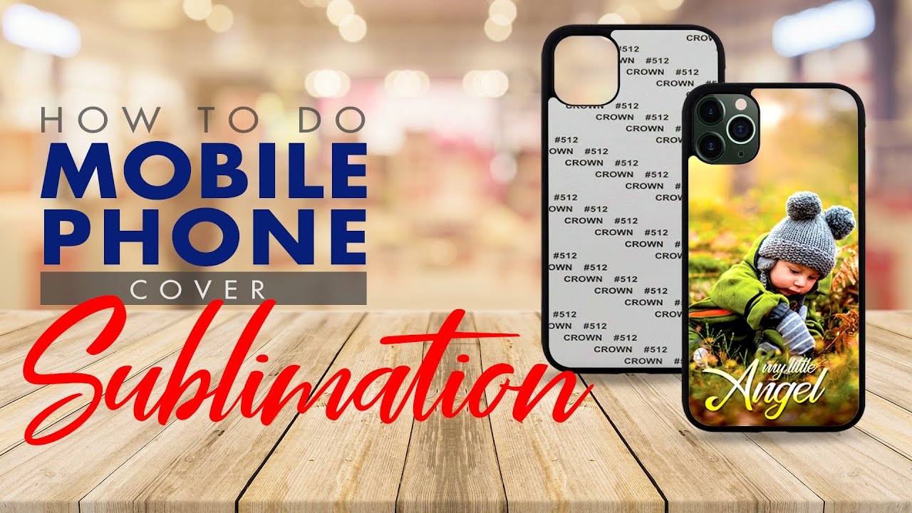 How to Print Your Photo on Mobile Phone Case - Case Sublimation - YouTube