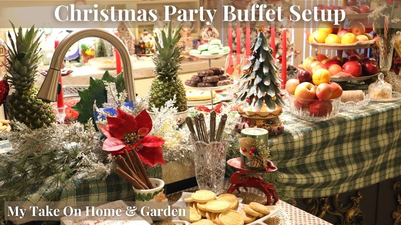My Take On A Christmas Party Buffet!! YouTube