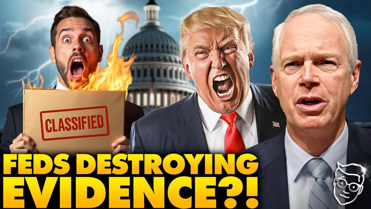 🚨Sen. Ron Johnson Reveals Feds are ACTIVELY Destroying Crucial Epstein, 9/11, COVID, and JFK Records