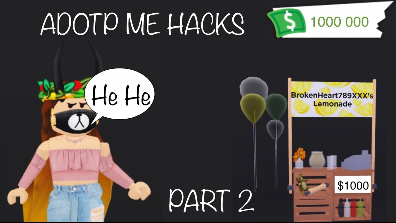 ADOPT ME *roblox* HACKS (part 2) YouTube