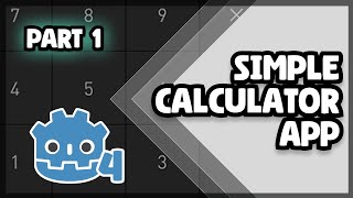 Let's Build a Calculator in Godot 4 - Part 1 (UI Layout) screenshot 4