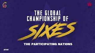 Participating Nations - Hong Kong Sixes 2025
