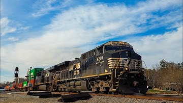 NS AC44C6M #4270 w/K5LLA horn leads 238 w/ friendly crew!!