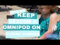 HOW TO KEEP DEXCOM & OMNIPOD ON DURING SUMMER!☀️🌊