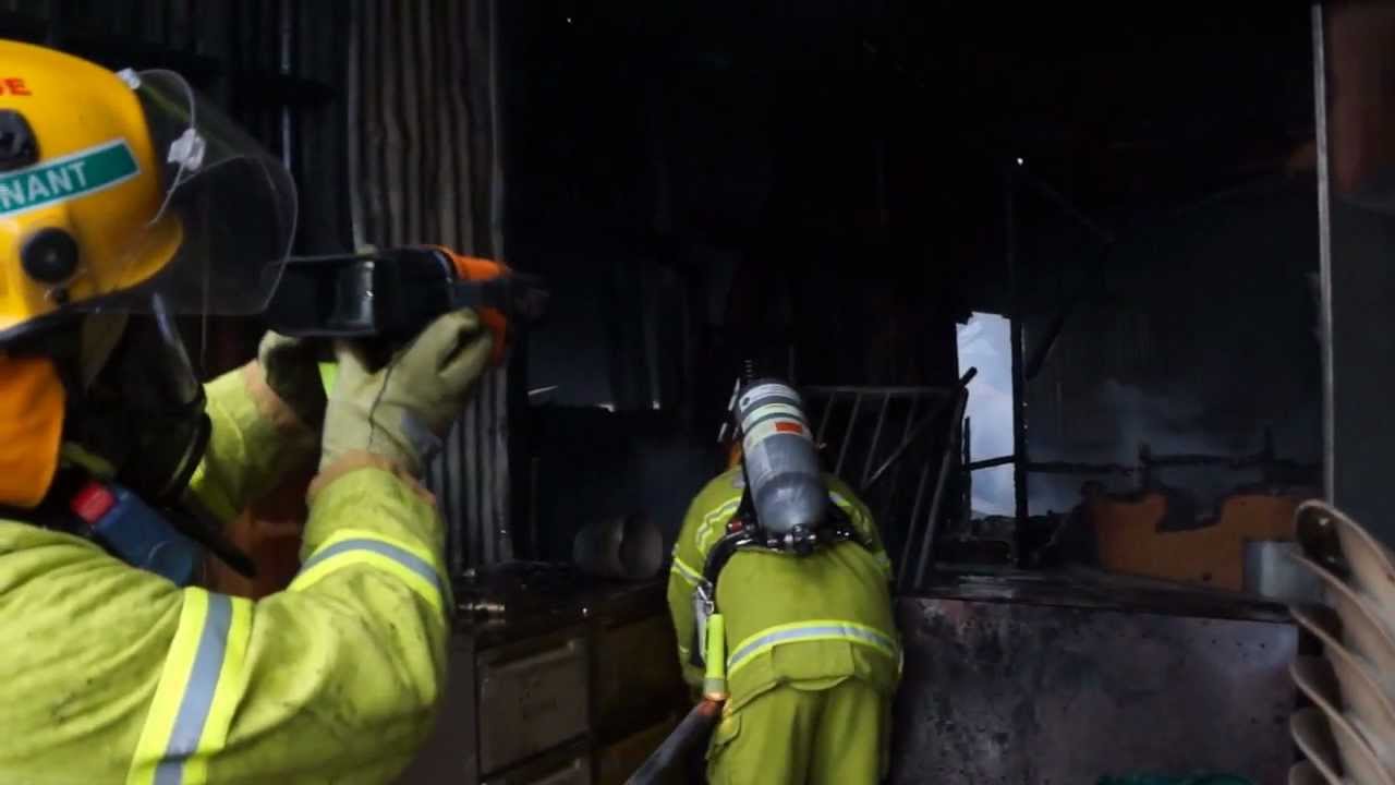 Pakenham Party Hire fire YouTube