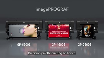 Poster printing made easy - The latest Canon imagePROGRAF GP series