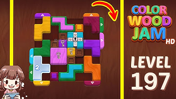 Color Wood Jam Level 197 Solution Walkthrough