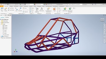 Buggy Cross Kart Autodesk Inventor 2020 2021