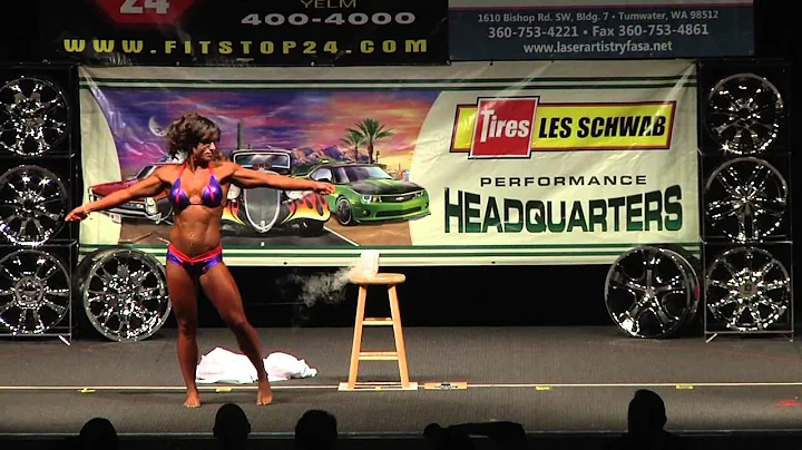 IFBB Pro Physique Competitor KeriAnn Heitzman Perf...