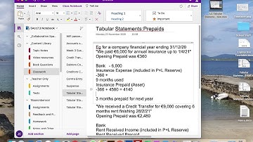 LC Tabular Statements Prepaids