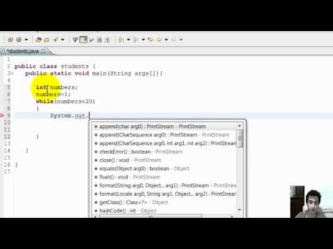 Java Programming Tutorial 13 (While Loop)...Halil İbrahim CANATAN HD
