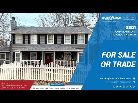 3301 Gumstand Dr, Powell, TN home video tour