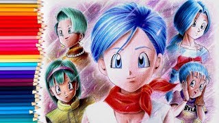 Dibujando A Bulma En Honor A Hiromi Tsuru - Drawing Bulma - Dbz Dbgt Dbsuper - Esteban Arts