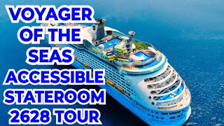 Voyager Of The Seas Stateroom 2628 Oceanview Accessible tour