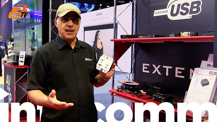 Hall Research UHB-SW2 Auto-Switching HDMI, VGA, and USB Extension System | InfoComm 2019