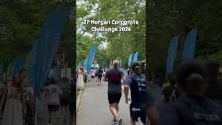The J.P. Morgan Corporate Challenge  (3.5-mile race) is the world’s largest corporate running event