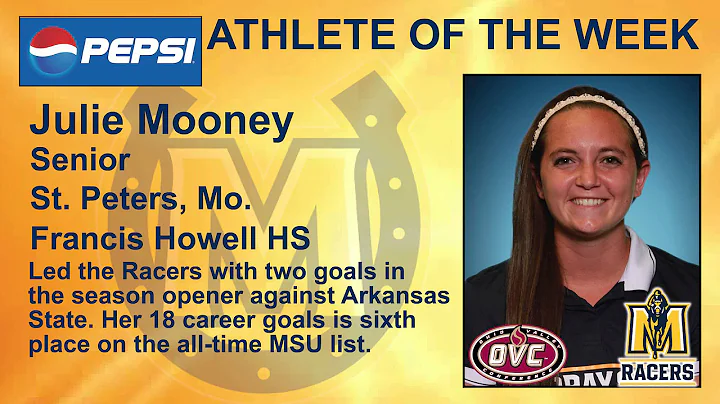 Julie Mooney Pepsi Athlete of the Week